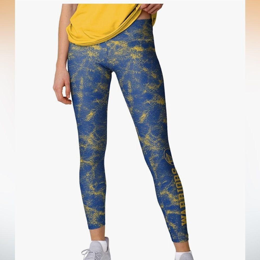 SZ Small FOCO NBA Womens‎ NBA Team Color Cloud Leggings